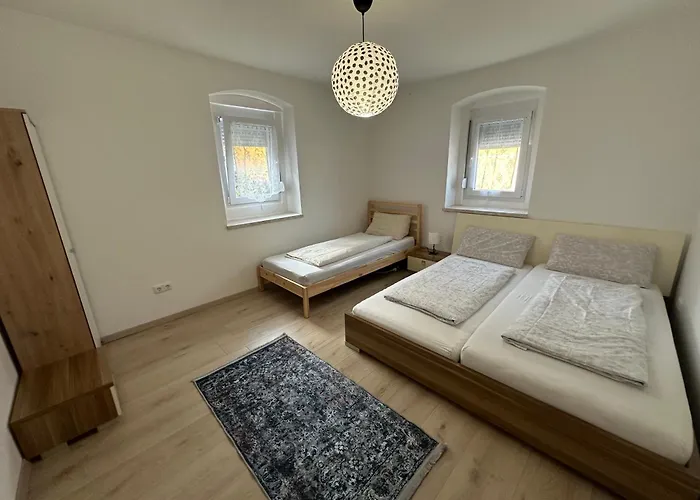 Ferienwohnung Niederthalheim Daire *